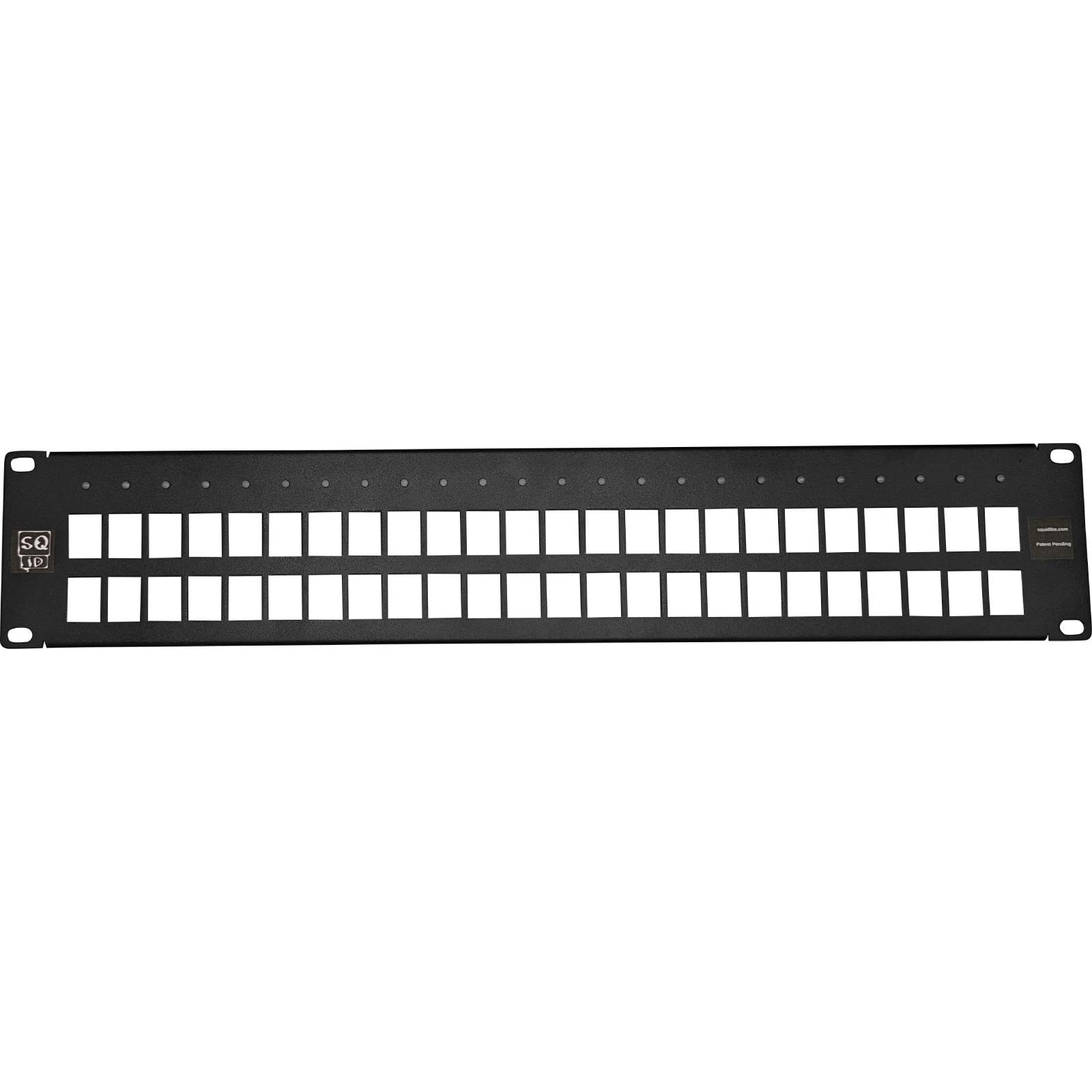 48 Port SQ-iD Blank Keystone Patch Panel – Squidlite