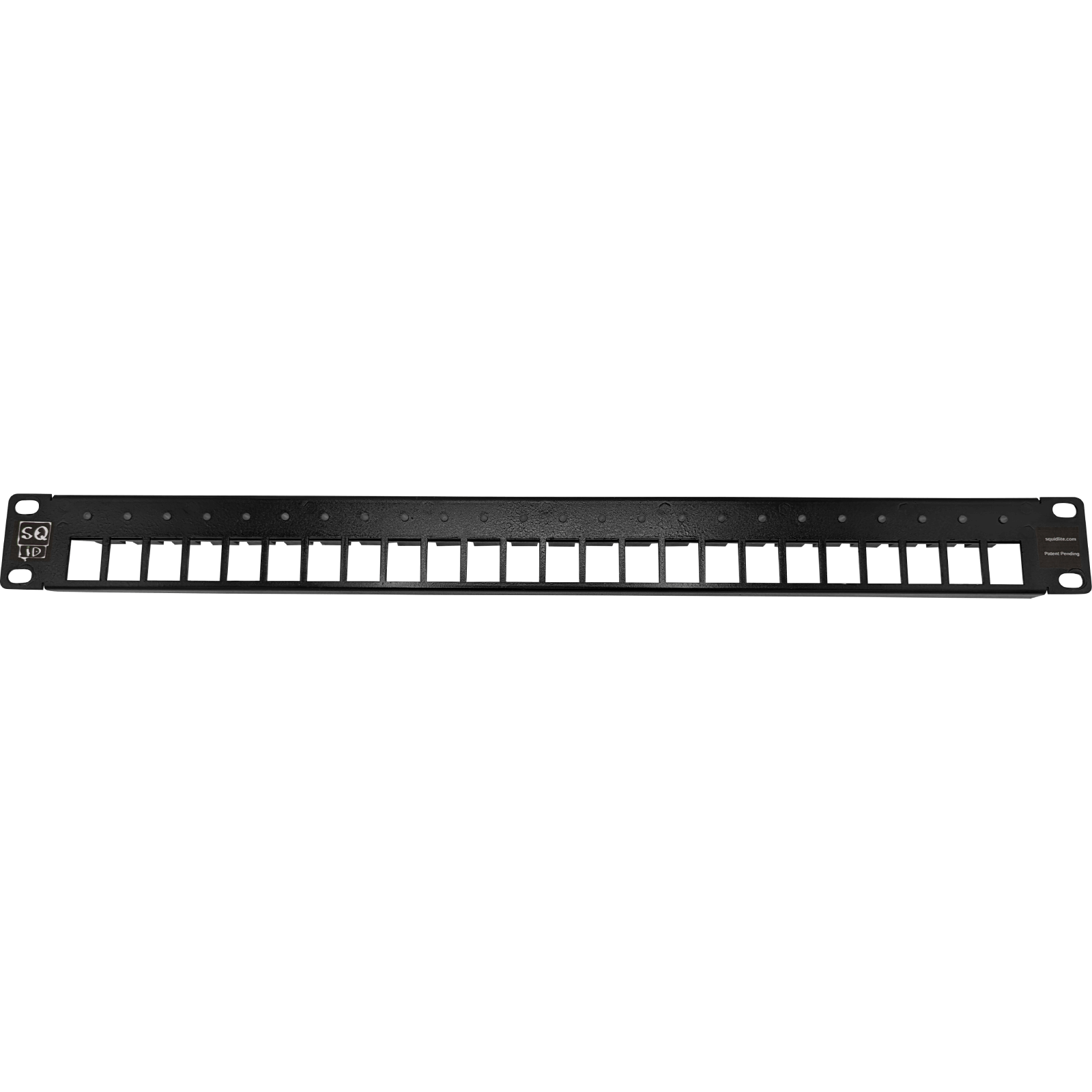 24 Port SQ-iD Blank Keystone Patch Panel