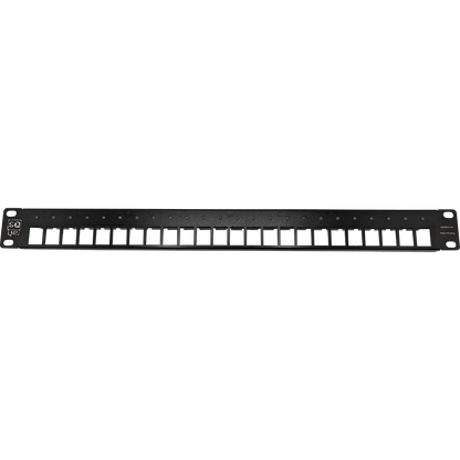 24 Port SQ-iD Blank Keystone Patch Panel