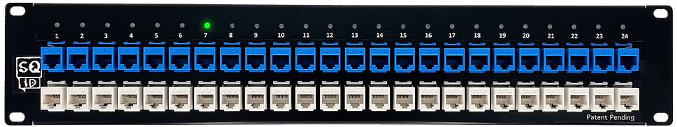 48 Port SquidLite™ Blank Keystone Patch Panel